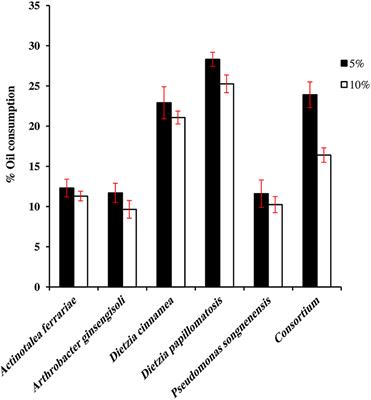 Indigenous oil-degrading bacteria more efficient in soil bioremediation than microbial consortium and active even in super oil-saturated soils